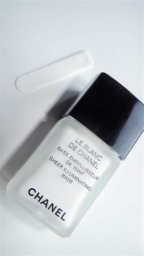 chanel le blanc base embellisseur de teint|le blanc de chanel.